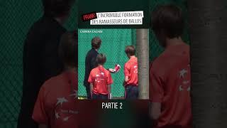 PRANK lincroyable formation des ramasseurs de balles part2 [upl. by Htebazie]