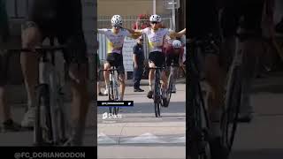 This has to be one of the best cycling finishes from 2023 😂 🔥 shorts homeofcycling [upl. by Eniawed]