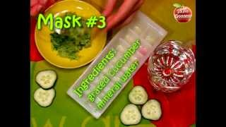 Cucumber Masks Recipes  Natural Cosmetics  Homemade Cucumber Masks For Every Skin Type [upl. by Aicilef]