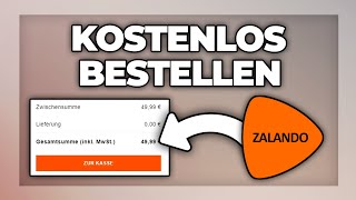 Zalando kostenlos bestellen  ohne Zahlung  Tutorial mit Gutschein [upl. by Oetomit65]