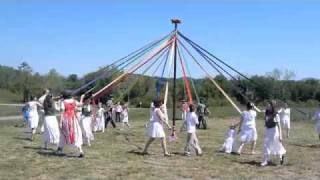 Folk School Maypole Dance 2011 [upl. by Arvin]