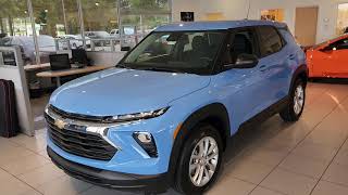 2024 Chevrolet Trailblazer LS Fountain Blue Features [upl. by Assennej]