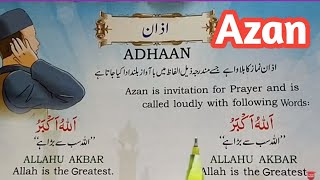 Azan Beautiful Voice اذان  Learn Adhan Call to Prayer Most Beautiful Azan in the World Quran Host [upl. by Channa]