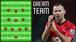 Giggs Man Utd dream team [upl. by Nogam404]