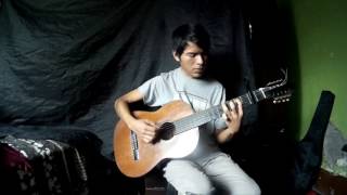 A los filos de un cuchillo  Pastorita Huaracina  Guitarra Andina [upl. by Suzanne]