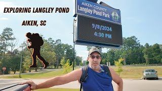 Exploring The Worlds Largest Pond in Aiken County SC [upl. by Hsotnas]