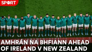 Amhrán na bhFiann ahead of Ireland v New Zealand [upl. by Enninaej]