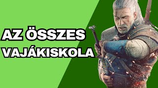 The Witcher 🐺  Az összes vajákiskola 🏫 [upl. by Sirama815]