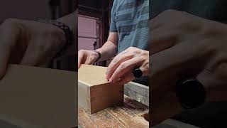 Box Drawer  fitting the bottom heirloom wood woodworking diy shorts [upl. by Lear]