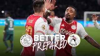 BETTER PREPARED 🧐📊  Ajax 🆚 Sparta [upl. by Mosby]