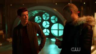 The Flash 4x19  Leonard Snart Tells Barry Grieve Raplhs Death [upl. by Malca]