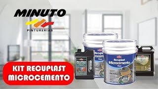 Recuplast Microcemento  Kit completo [upl. by Defant]