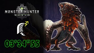 MHW  Bazelgeuse 0334quot55 Great Sword Solo [upl. by Venn]