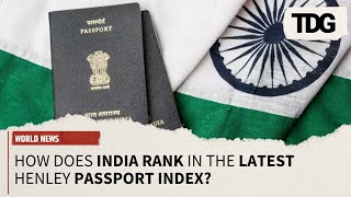 Henley Passport Index 2024 Does India Improves in the Ranking or Not [upl. by Hannie774]