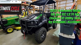 2023 Kawasaki Mule SX 4x4 XC LE FI My Choice Of Utility SxS By KVUSMCKU4SMC [upl. by Weitman]