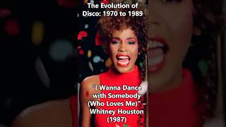 The Evolution of Disco 19701989 💿✨history music reels disco 80smusic [upl. by Waligore]