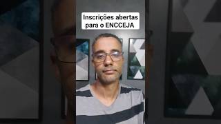 ENCCEJA 2024  Inscrições abertas encceja exatas encceja2024 [upl. by Michi]