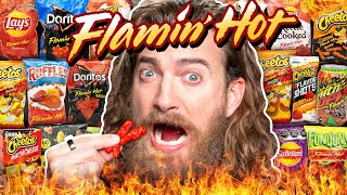 We Tried EVERY Flamin Hot Snack [upl. by Pestana]