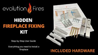 How to Install a Fire Surround Using Hidden Brackets by Evolution Fires [upl. by O'Donovan844]