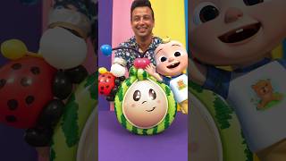 FUN CoComelon 🎈 Balloon Craft DIY CoComelon balloon shorts [upl. by Aisac]