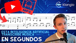 Convierte MP3 y vídeos de YouTube en partituras  Piano2Notes 🎹 [upl. by Namien146]