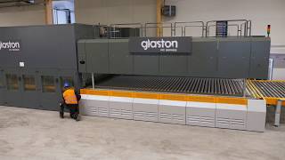 Glaston RC series flat tempering line installation 2019 [upl. by Chamberlin]