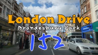 London Drive Brondesbury Park To Chase Road London  London Tour 152 driving london [upl. by Uyerta]