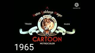 Metro Goldwyn Mayer Cartoon Logo History [upl. by Cai985]