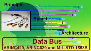 Data Bus ARINC429 Arinc629 and MIL STD 1553B  DataBus [upl. by Hakeber]