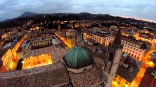 Ascoli Piceno  Città delle 100 torri  AP Drones [upl. by Luamaj]