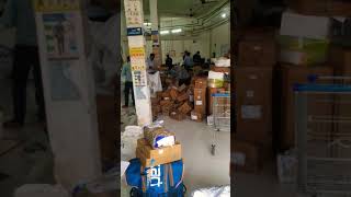 Ekart logistics warehouse  flipkart delivery kodermahub KQR  flipkart ekart [upl. by Vevine]