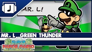 quotMr L Green Thunderquot Super Paper Mario Remix [upl. by Anyer654]