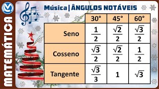 Música Jingle Bells  Ângulos notáveis  TRIGONOMETRIA  PROF MARCOS CESAR [upl. by Harriott]