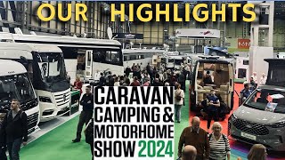 CARAVAN CAMPING amp MOTORHOME SHOW NEC 2024  Our Highlights [upl. by Asiole]