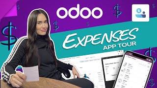 Odoo Expenses App Tour  Your trusty app for receipts and reimbursements [upl. by Aihsekel]