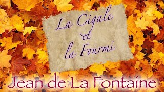 La Cigale et la Fourmi fable de La Fontaine [upl. by Bond]