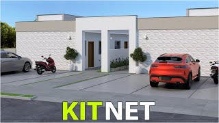 KITNET COM GARAGEM  LAVANDERIA  QUARTO SEPARADO [upl. by Kiki]