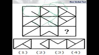 Non Verbal Intelligence Test No 26  How to solve non verbal tests [upl. by Ahseetal238]