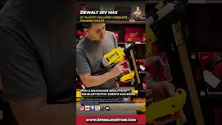 Tool Review  DEWALT 20V MAX 21° PLASTIC COLLATED CORDLESS FRAMING NAILER [upl. by Innig]