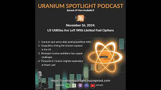 November 26 2024 US utilities are left with limited fuel options [upl. by Yrtua]