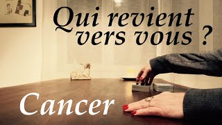 Cancer  Qui revient vers vous et pourquoi   Mars 2024  Tirage de tarot [upl. by Tillo570]