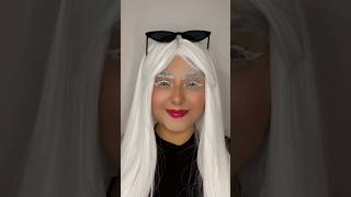 Maquillaje Fem Gojo halloween gojousatoru jujutsukaisen anime cosplay makeup viralvideo [upl. by Orlena87]