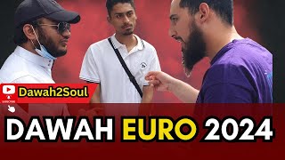 Dawah To Christian Man In Germany Aziz  Euro 2024 [upl. by Kaylil]