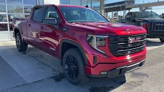 Red 2024 GMC Sierra 1500 Elevation Review Calgary AB  Wolfe Calgary [upl. by Salokcin]