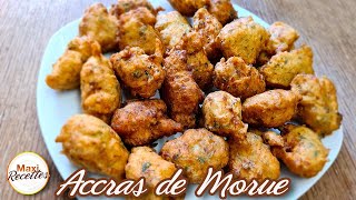 Accras de Morue Recette Facile de Beignets Frits [upl. by Lina]