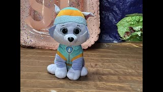 Destroy Plush Paw Patrol Everest Husky Stuffed Animal [upl. by Dace305]