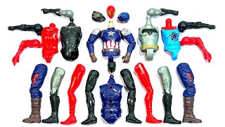 assemble toys captain america vs batman vs black panther vs spider hoodie jacket superhero [upl. by Perren]