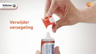 Voltaren Emulgel 116  Doseer En Smeerdop  How to open  How to apply [upl. by Aikkin]