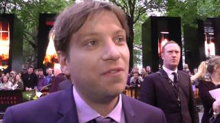 Gareth Edwards Interview  Godzilla Premiere [upl. by Arber]