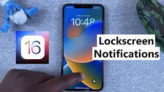 iOS 16 How To View Your iPhone Notifications on Lock Screen [upl. by Kcirej]